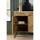Coaster Furniture Keaton 951138 3-door Marble Top Herringbone Accent Cabinet - Natural IMAGE 11