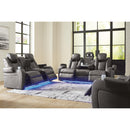 Signature Design by Ashley Fyne-Dyme 3660213 Power Recliner with Adjustable Headrest IMAGE 12