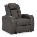 Signature Design by Ashley Fyne-Dyme 3660213 Power Recliner with Adjustable Headrest IMAGE 1
