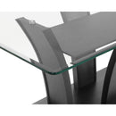 Crown Mark Camelia Dining Table with Glass Top 1216DVT-4272-BS/1216DVT-4272-GL IMAGE 4