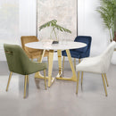 Coaster Furniture Mayette 107572 Upholstered Dining Side Chair - Olive IMAGE 9