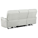 Coaster Furniture Greenfield 610261P Upholstered Power Reclining Sofa - Dove Grey IMAGE 5