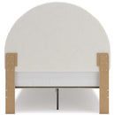 Signature Design by Ashley Wistenpine B1323B9 Full Upholstered Panel Bed IMAGE 4