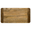 Coaster Furniture Maverick 123041 70-inch Solid Wood Dining Table - Natural Mango IMAGE 5