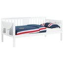 Coaster Furniture Bethany 300837 Wood Twin Daybed with Drop-down Tables - White IMAGE 3
