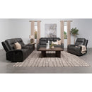 Coaster Furniture Raelynn 603191 Upholstered Track Arm Motion Sofa - Grey IMAGE 8