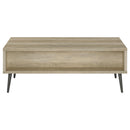 Coaster Furniture Welsh 701038 1-Drawer Engineered Wood Coffee Table - Distressed Pine IMAGE 6