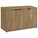 Coaster Furniture Pepita 950395 3-door Engineered Wood Accent Cabinet - Mango Brown IMAGE 1