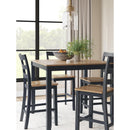 Signature Design by Ashley Gesthaven D399-223 Dining Room Counter Table Set IMAGE 4