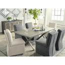 Millennium Krystanza D766-25 Rectangular Dining Room Table IMAGE 12