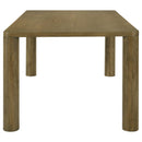 Coaster Furniture Castlewood 109351 71-inch Rectangular Wood Dining Table - Brown Oak IMAGE 4