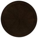 Coaster Furniture Twyla 115100 60-inch Round Dining Table with Drawer - Dark Cocoa IMAGE 5