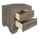 Coaster Furniture Wright 223342 2-Drawer Nightstand Bedside Table - Brown Oak IMAGE 10