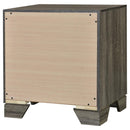 Coaster Furniture Wright 223342 2-Drawer Nightstand Bedside Table - Brown Oak IMAGE 8