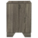 Coaster Furniture Wright 223342 2-Drawer Nightstand Bedside Table - Brown Oak IMAGE 9