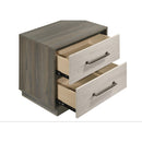 Coaster Furniture Fenwick 224982 2-Drawer Nightstand Bedside Table - Grey Oak IMAGE 10