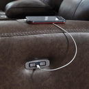 Signature Design by Ashley Crossplex PCU6450618 Power Reclining Loveseat with Console and Adjustable Headrest IMAGE 8