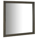 Coaster Furniture Wright 223344 Dresser Mirror - Brown Oak IMAGE 1