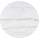 Crown Mark Varley 1320T-54R Genuine Marble Round Dining Table IMAGE 3