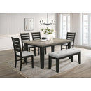 Crown Mark Bardstown 2152LG-S Side Chair - Light Grey IMAGE 4