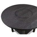 Crown Mark Guthrie 2711T-54 Round Counter Height Dining Table with Lazy Suzan IMAGE 3