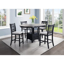 Crown Mark Hartwell 2795LG-S-24 Counter Height Chair - Light Grey IMAGE 2