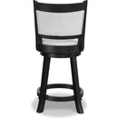 Crown Mark Cecil 2998DV-24 Swivel Pub Stool - Dove IMAGE 3