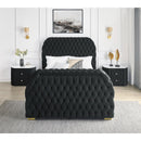 Crown Mark Natalia 5115BK-2 2-Drawer Nightstand - Black IMAGE 5