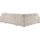 Coaster Furniture Devonshire 501205 Sleeper Sectional Sofa Storage Chaise - Camel IMAGE 11