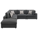 Coaster Furniture Serene Fabric 6 pc Sectional 551324-SET IMAGE 5