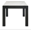 Crown Mark Jules Dining Table with Faux Marble Top 1322T-3866 IMAGE 2