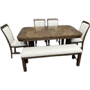 Crown Mark Dining Tables Rectangle 2155T-42102-LEG/2155T-42102-TOP IMAGE 1
