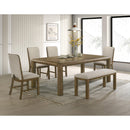 Crown Mark Jules Dining Table with Faux Marble Top 2156T-4282 IMAGE 8