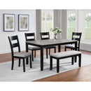 Crown Mark Dinettes 6-Piece 2231SET-LG IMAGE 1
