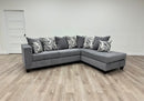 110 - GREY SECTIONAL