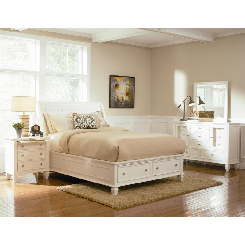  Coaster Furniture Sandy Beach 201309KE 7 pc King Sleigh Bedroom Set IMAGE 1