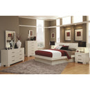  Coaster Furniture Jessica 202990KE 6 pc King Platform Bedroom Set IMAGE 1