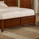  Elements International Bed Components Footboard CH700QF IMAGE 1