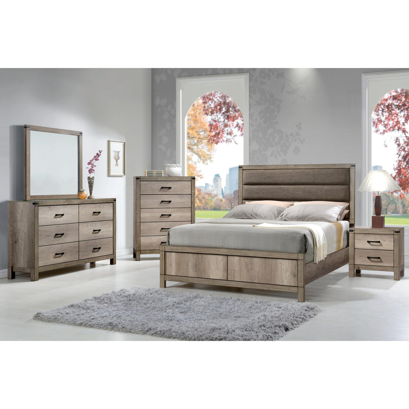  Crown Mark Matteo B3200 7 pc King Panel Bedroom Set IMAGE 1