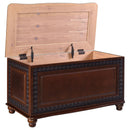  Coaster Furniture Finlay 900012 Cedar Chest - Dark Tobacco IMAGE 2