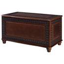  Coaster Furniture Finlay 900012 Cedar Chest - Dark Tobacco IMAGE 5
