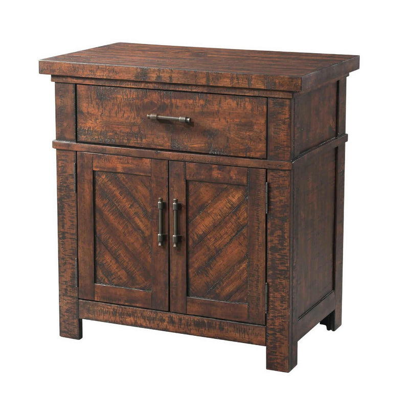 Elements International Jax JX600 7 pc Queen Panel Bedroom Set with Storage IMAGE 5