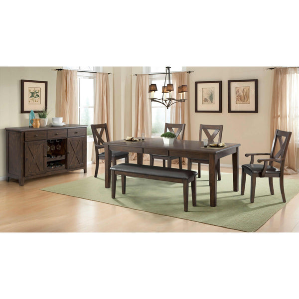 Elements International Copper Ridge DCR100 6 pc Dining Set IMAGE 1