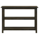 Coaster Furniture Rachelle 5910 2-shelf Wood Entryway Console Table - Deep Merlot IMAGE 2