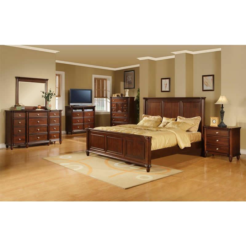  Elements International Hamilton King Panel Bed HM100KH/HM100KF/HM100KR IMAGE 4