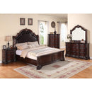  Crown Mark Sheffield King Upholstered Panel Bed B1100-K-HB/B1100-K-FB/B1100-K-RAIL IMAGE 2