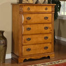 Elements International Bryant 5-Drawer Chest BY100CH IMAGE 1