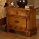  Elements International Bryant 2-Drawer Nightstand BY100NS IMAGE 1