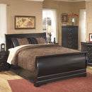 Signature Design by Ashley Huey Vineyard B128-88 Full Sleigh Rails IMAGE 2