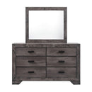  Elements International Nathan NH100 6 pc King Panel Bedroom Set IMAGE 3
